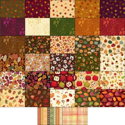 Harvest Minis 5" Charm Pack