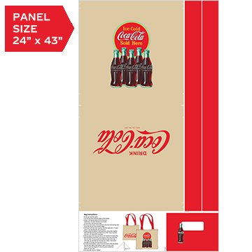 Coca-Cola® Canvas Tote Bag - Panel