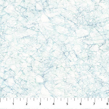 Tundra Crossing Cracked Ice Pale Blue Fabric