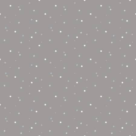 Flannel Till the Cows Come Home Stars Steel -Yardage