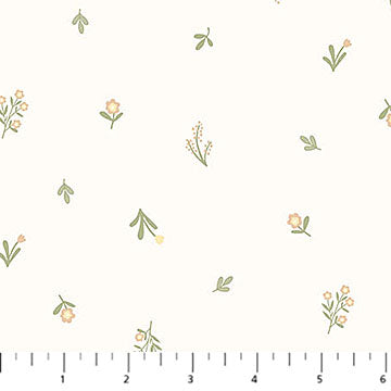 Silly Goose Open Flowers Multi Fabric