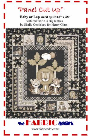 Fabric Addict "Panel Cut Up" Pattern 43" x 48"
