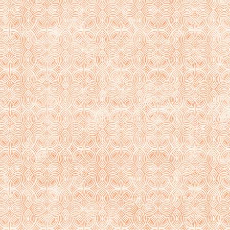Golden Hour - Tiled Geo - Apricot - Yardage
