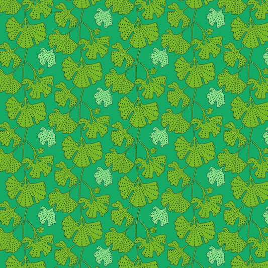 Sunshine - Ginkgo - Kelly - Yardage