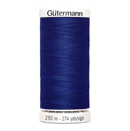Gutermann - Polyester All Purpose Thread - 250 m/274 yds - #260 - Royal Blue