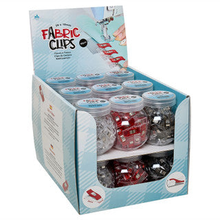 Fabric Clips POP 26 x 10 mm - 50 pcs