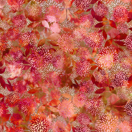 Allure Mums Red Yardage