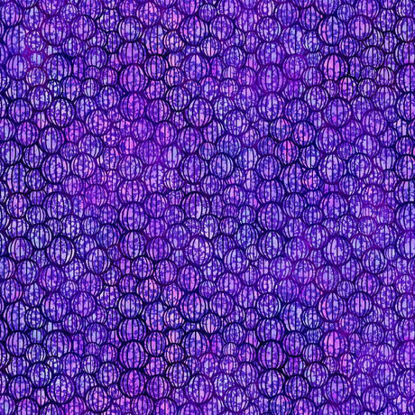 Allure Lanterns Purple Yardage