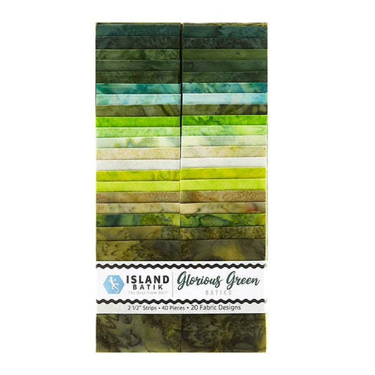 Glorious Green 2.5" Strips (40 pcs)
