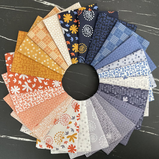 Conway Cottage Karen Lewis - Twelve 5 X 5 Charm Squares 1S-CONWAY-X