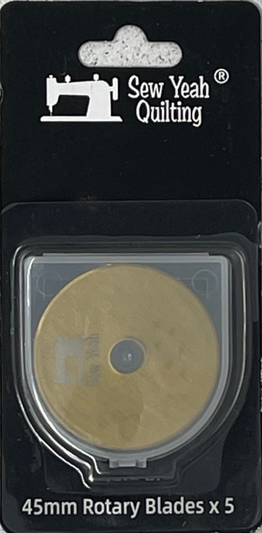 Sew Yeah 45mm Rotary Blade -5pk