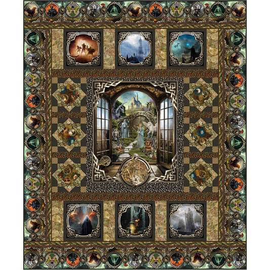 Legendary Journeys 78" x 94" Quilt Kit