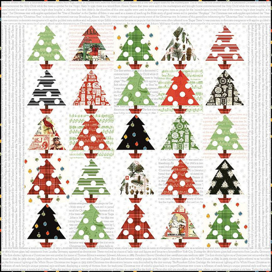 Classic Christmas Tannenbaum Patch Quilt Kit