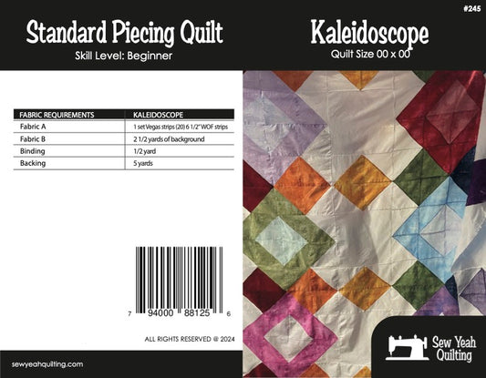 Kaleidoscope Quilt 40" x 60"