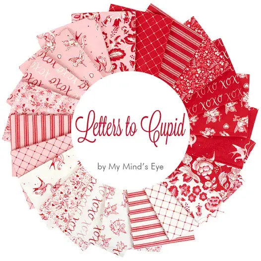 Letters to Cupid Rolie Polie 2.5" Strips, 40pcs - Jelly Roll