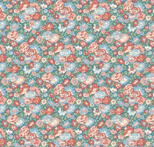 Palace Gardens - Buckingham Blooms C - Multi - Yardage