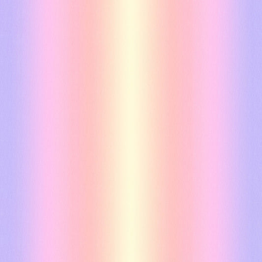 Gelato Ombre Pastel Rainbow Yardage