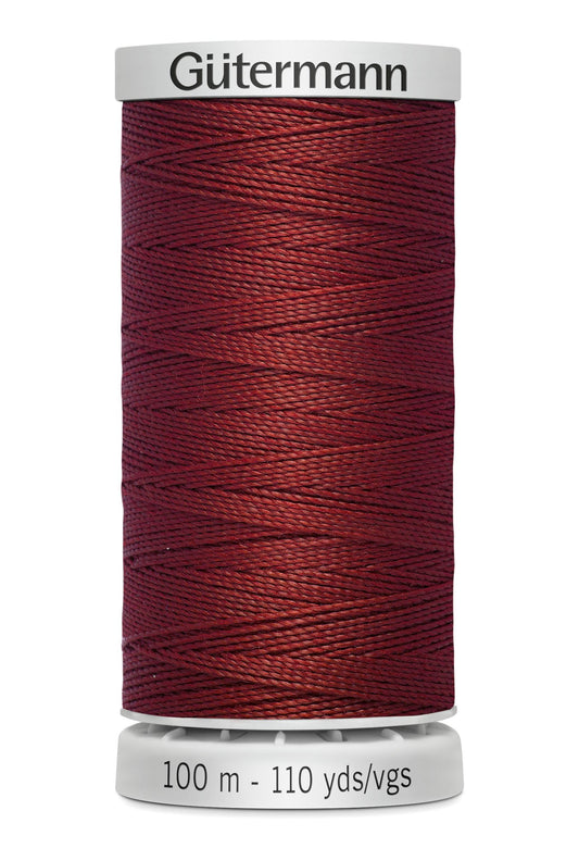 Gutermann - Extra Strong Polyester Upholstery Thread 110 yds - #221 - Reddish Brown