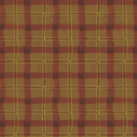 The Plaid One - Proper Plaid - Cinnamon- Yardage