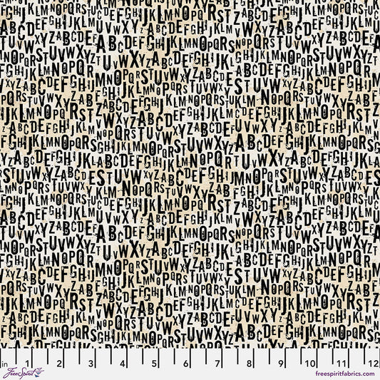 On Your Mark Chain Letter Paper Fabric