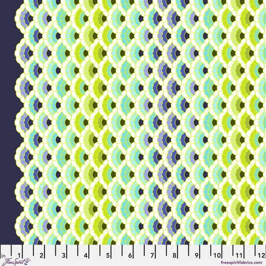 Floral Reef - Aquatic Lace - Marine - Yardage