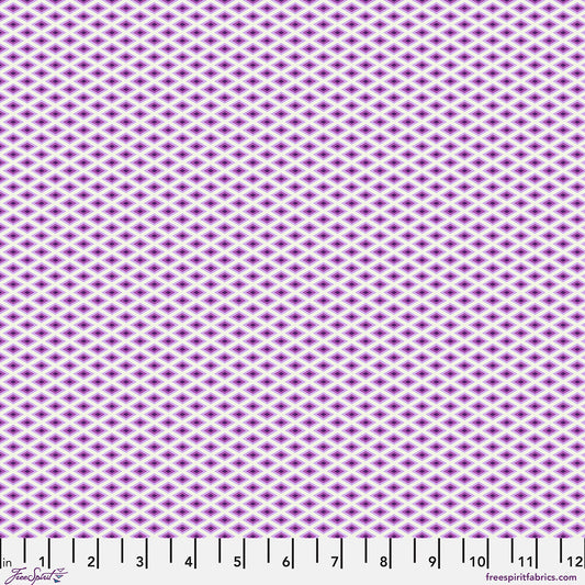 Floral Reef - Lighthouse Windows - Ultraviolet - Yardage