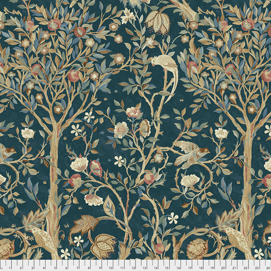 Morris & Co. Melsetter Indigo Fabric