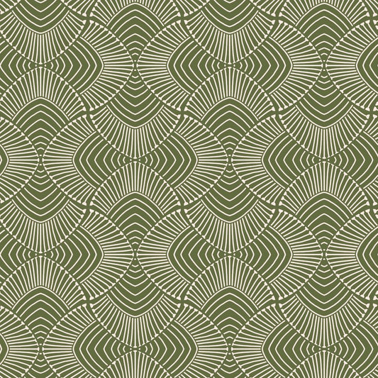 Marsh Heavens - Adrianus - Olive- Yardage