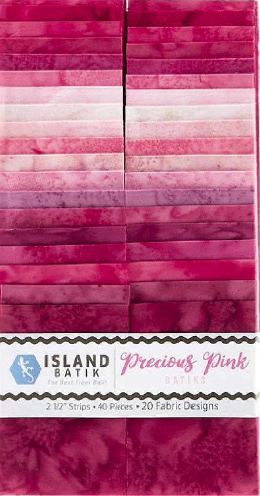 Precious Pink 2.5" Strips (40 pcs)