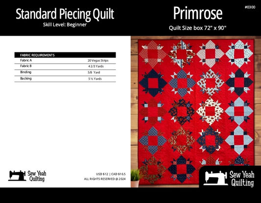 Primrose Quilt 72" x 90"