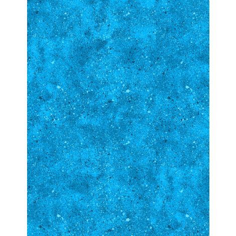 Spatter Essentials Bright Blue Fabric