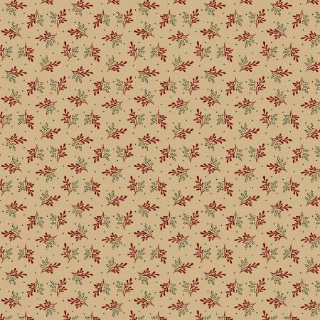 PineBerry Cabin Tan Fabric