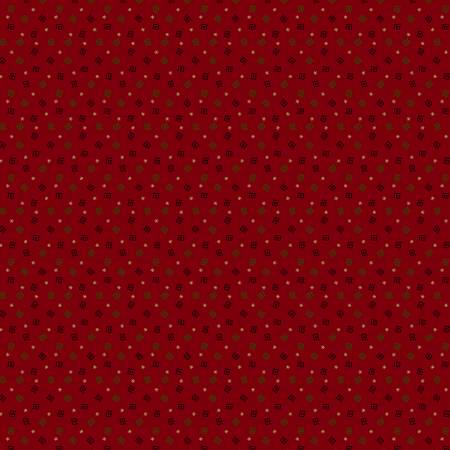PineBerry Cabin Wine Fabric