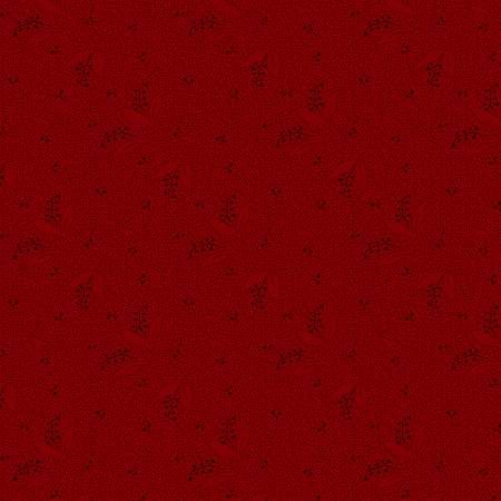 PineBerry Cabin Wine Fabric