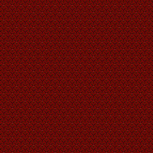 Pineberry Lane - Pine Needles - Red - Yardage