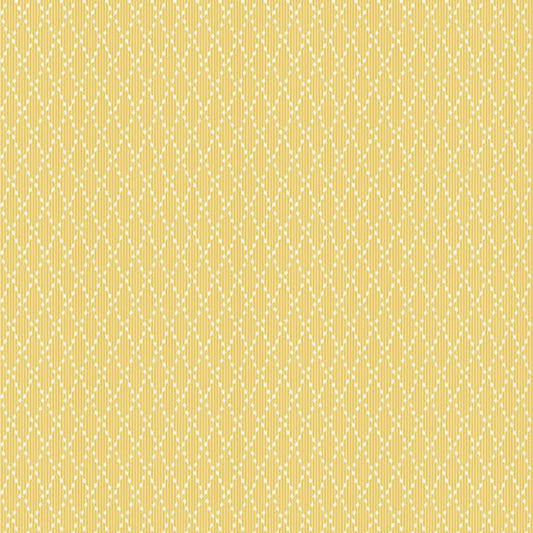 Middleboro Road Diamond Yellow Fabric