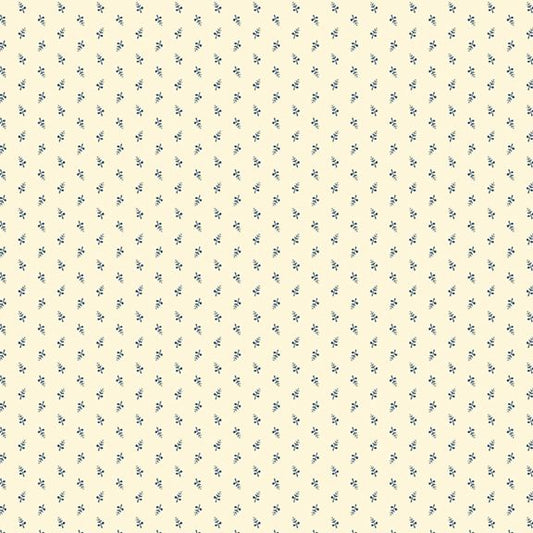 Middleboro Road Mini Sprig Cream Fabric