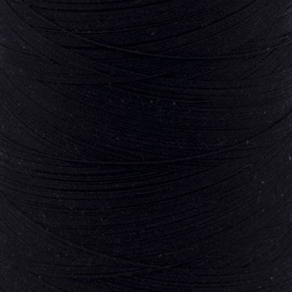 Organic Thread 30wt-3000yds Jet Black