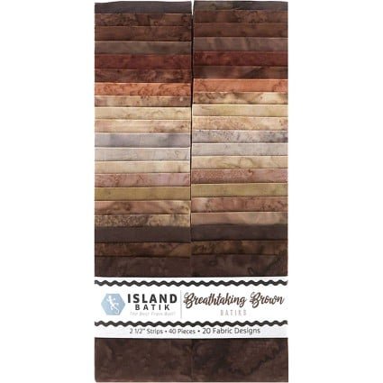 Breathtaking Brown 2.5" Strips (40 pcs)
