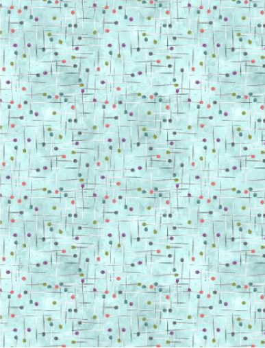 Sew Be It Quilt Fabric - Pins in Teal - 3022 32096 494 – Cary