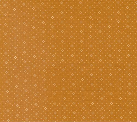 Eyelet Cinnamon Dot Yardage