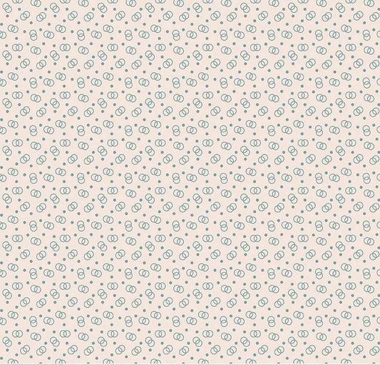 Bee Dots Lucille Raindrop Yardage