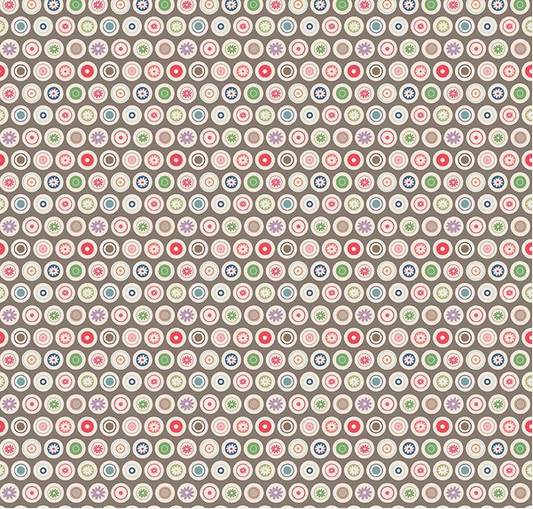 Bee Dots VaLene Milk Can Yardage