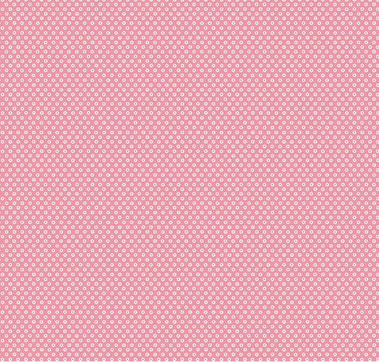 Storytime 30s Dots Pink Yardage