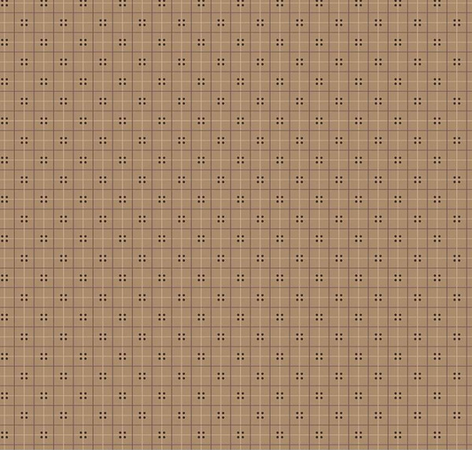 Autumn Homespun Brown Sugar Yardage