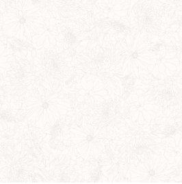 Solitaire Refreshed Blossom Soft White Yardage