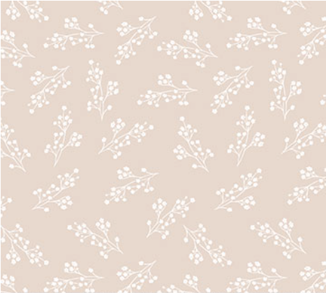 Trek Ditsy Cream Yardage