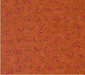 In Bloom Curves Blenders Tiger Lily Yardage