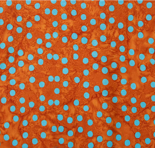 Expressions Batiks Neon Pop Red Fox Yardage