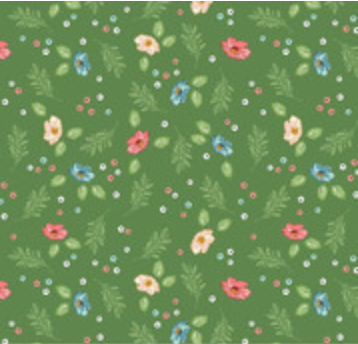 Melody Flower Fields Clover Yardage